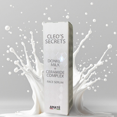 CLEO’S SECRETS DONKEY MILK + CERAMIDE COMPLEX FACE SERUM