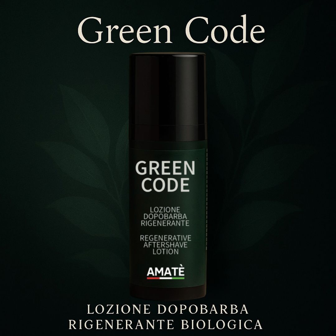 Lozione Dopobarba Rigenerante Bio - Green Code 