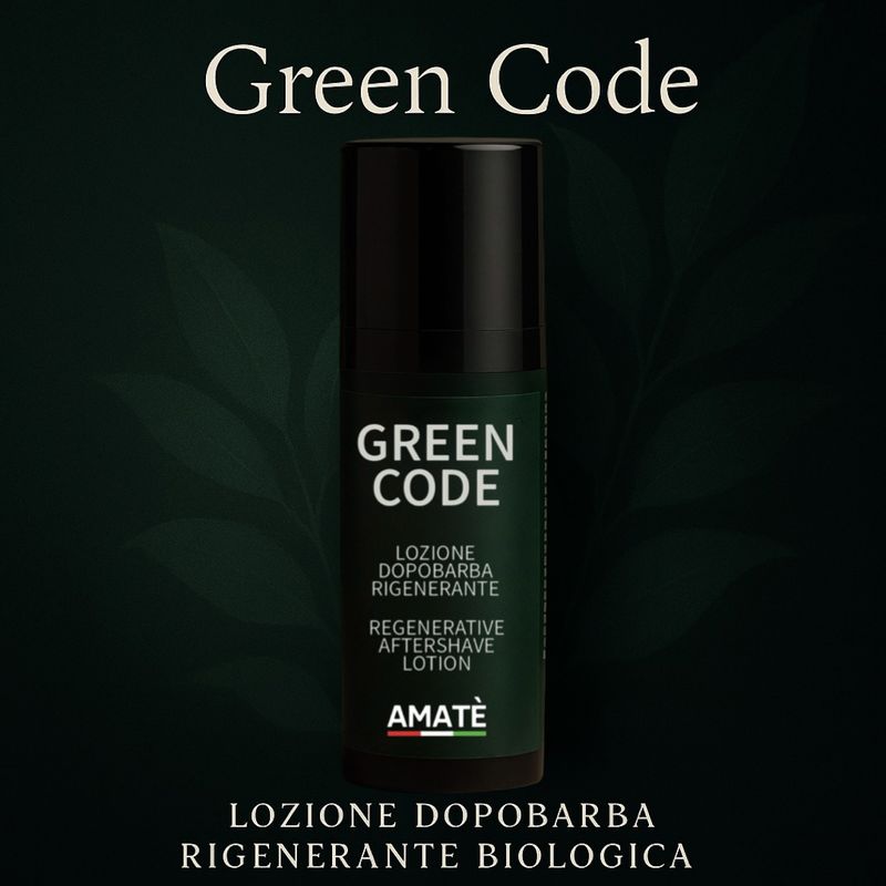 Lozione Dopobarba Rigenerante Bio - Green Code 