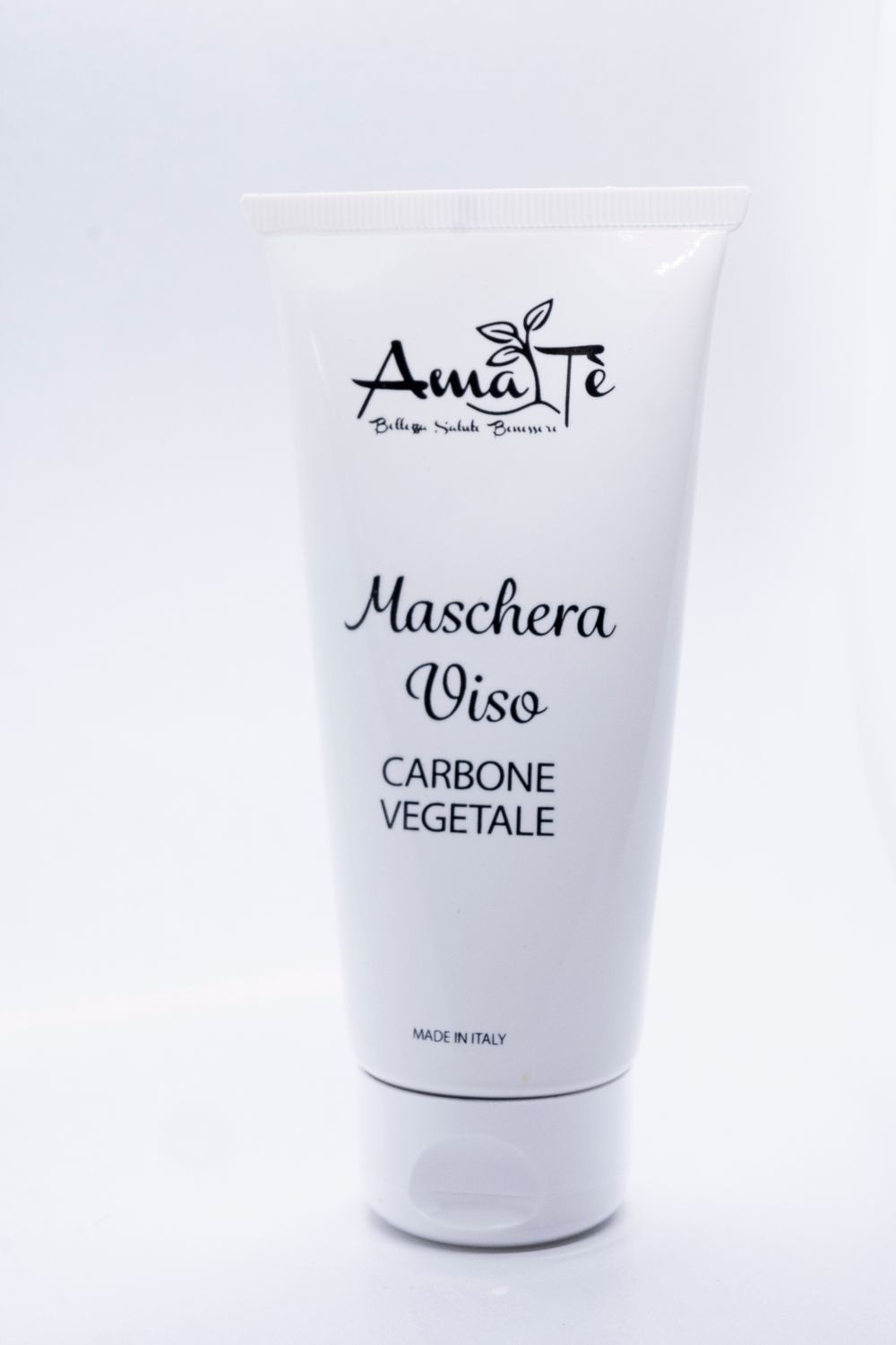 Maschera Viso al Carbone Vegetale