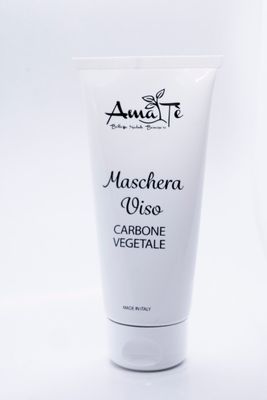 Maschera Viso al Carbone Vegetale