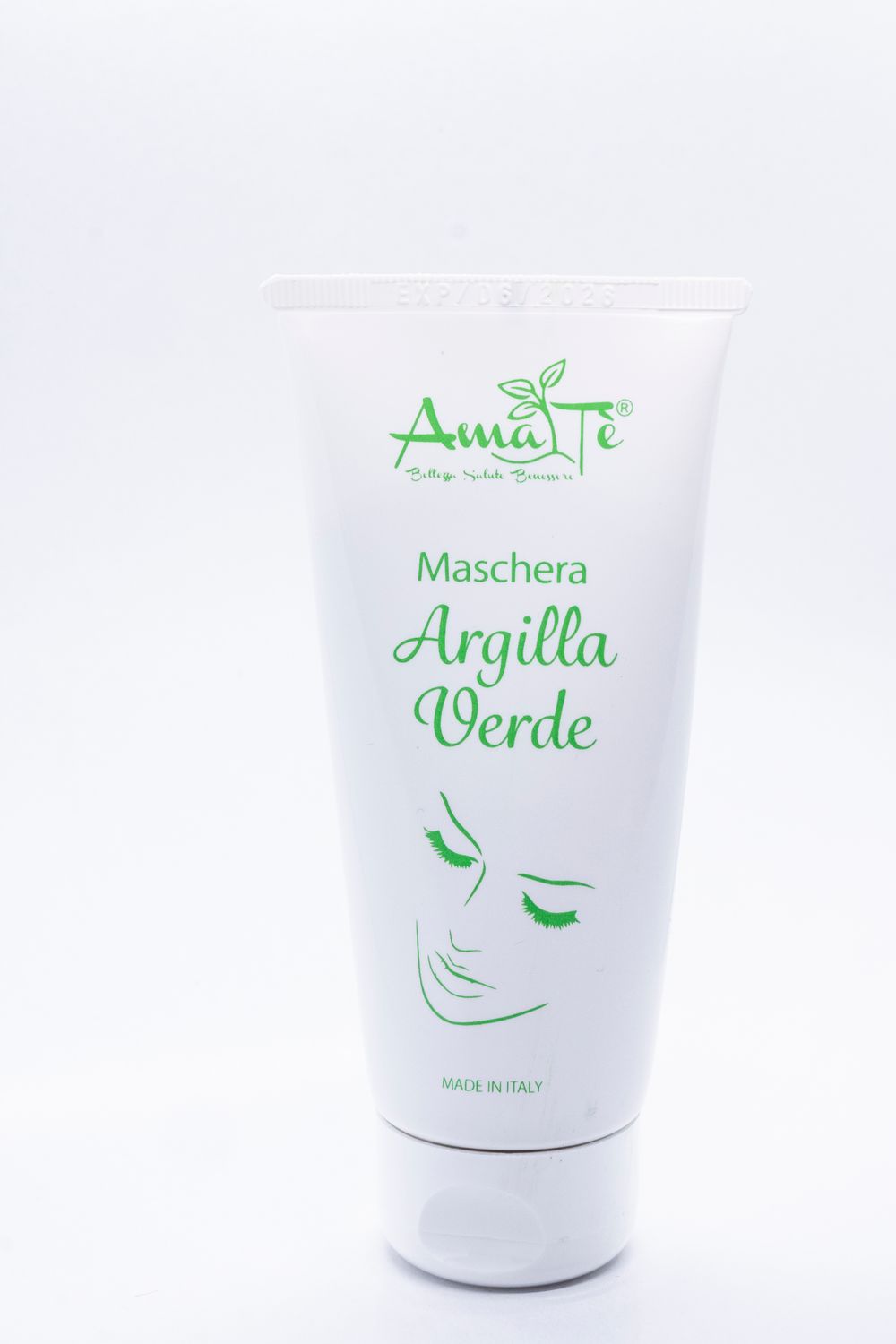 Maschera Viso all'Argilla Verde