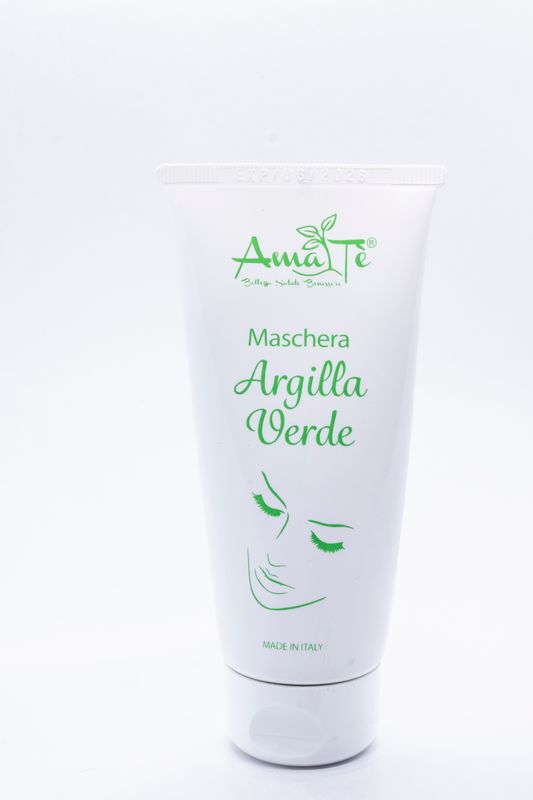 Maschera Viso all'Argilla Verde
