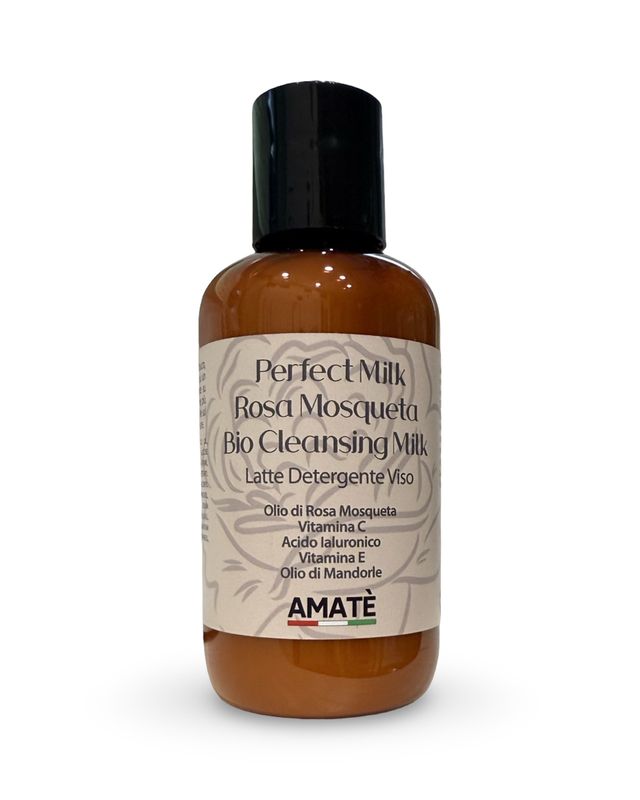 Latte Detergente Viso Bio Rosa Mosqueta - Perfect Milk