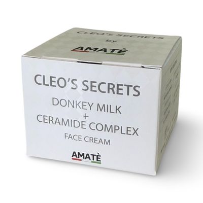 CLEO’S SECRETS DONKEY MILK + CERAMIDE COMPLEX FACE CREAM CLEO’S SECRETS DONKEY MILK + CERAMIDE COMPLEX FACE CREAM