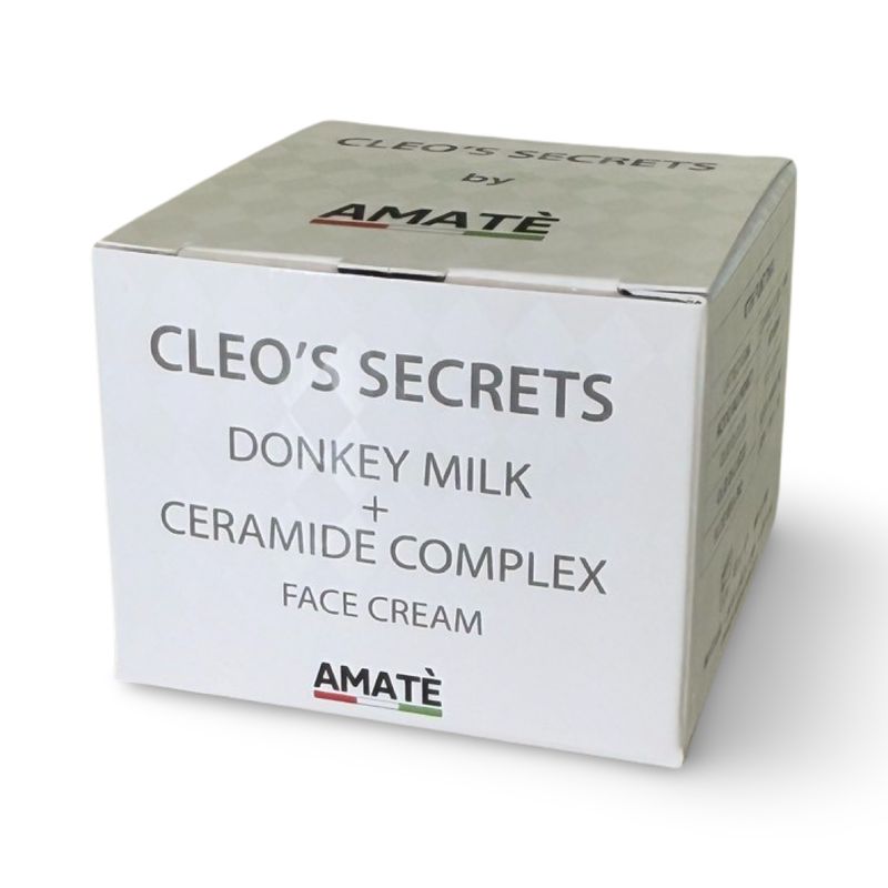 CLEO’S SECRETS DONKEY MILK + CERAMIDE COMPLEX FACE CREAM CLEO’S SECRETS DONKEY MILK + CERAMIDE COMPLEX FACE CREAM
