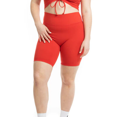 Hot Girl Summer - Red Biker Shorts
