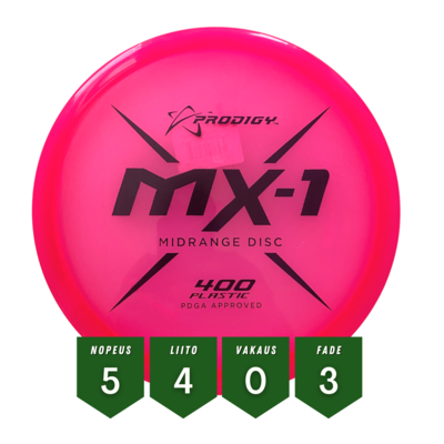 Prodigy Disc 400 MX-1 Prodigy Disc 400 MX-1