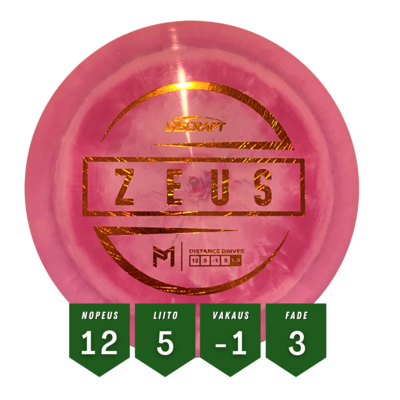 Discraft Esp Zeus  - Paul McBeth Signature
