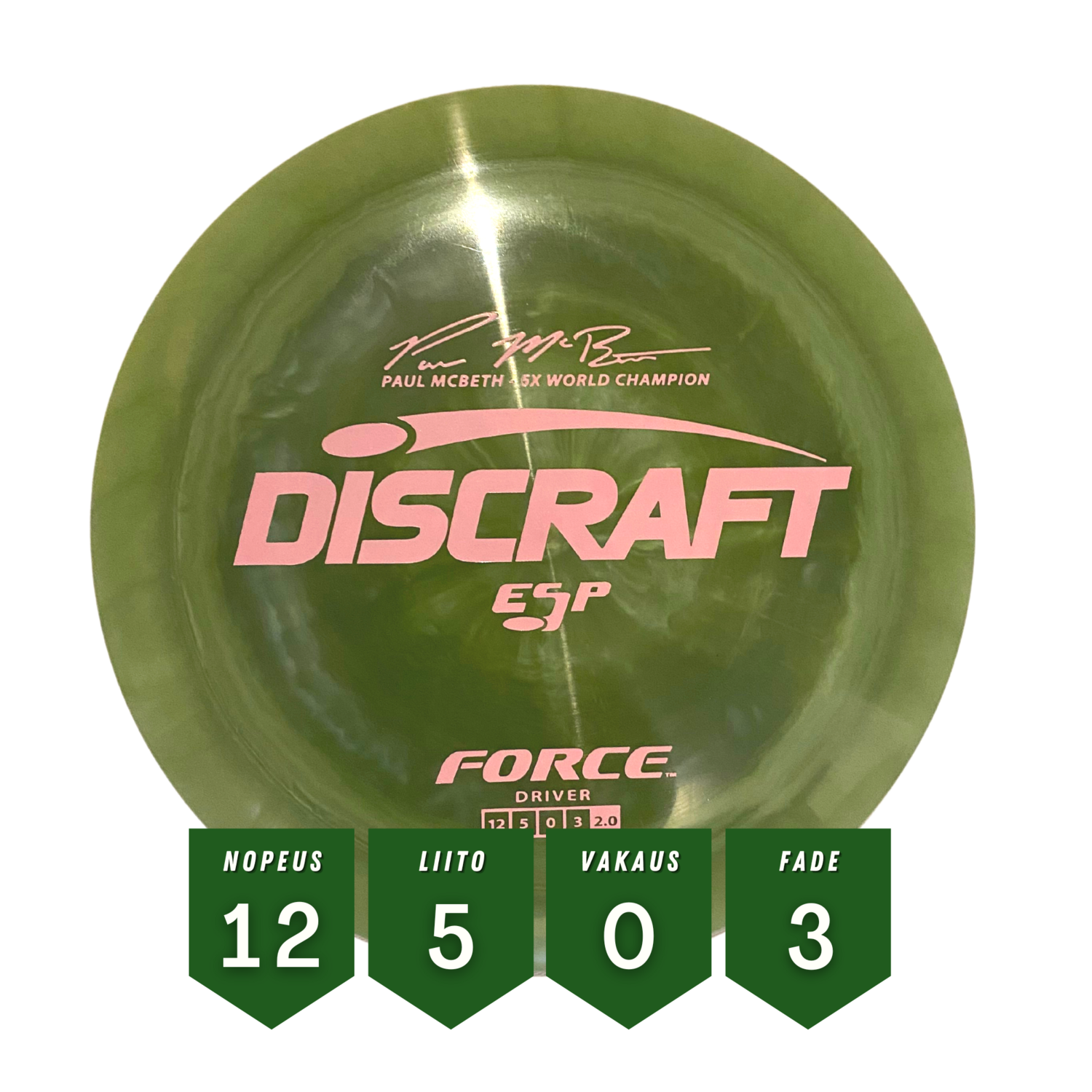 Discraft Esp Force -  Paul McBeth 5x