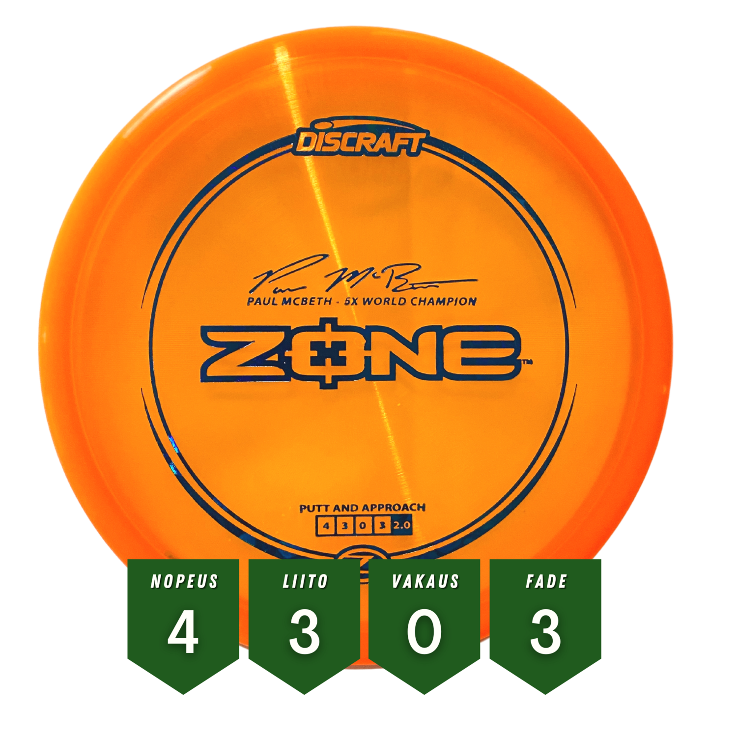 Discraft Z Line Zone -  Paul McBeth