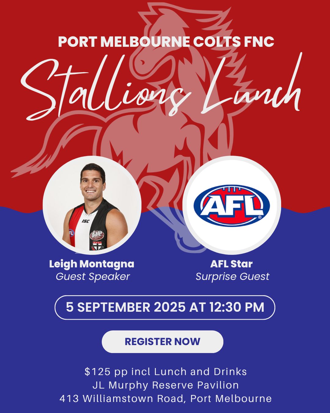 Stallions Lunch