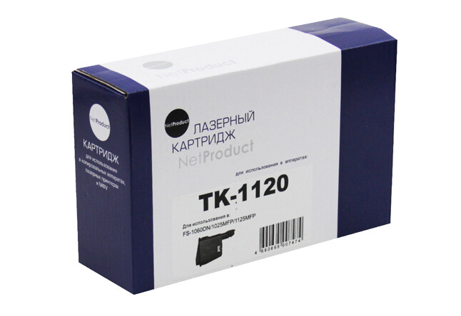 Тонер-картридж  TK-1120 для Kyocera FS-1060DN/1025MFP/1125MFP, NetProduct 3K