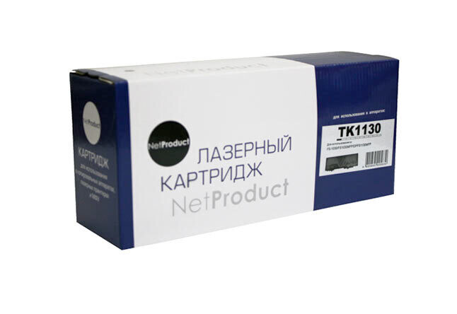 Тонер-картридж  TK-1130 для Kyocera FS-1030MFP/DP/1130MFP, NetProduct 3K