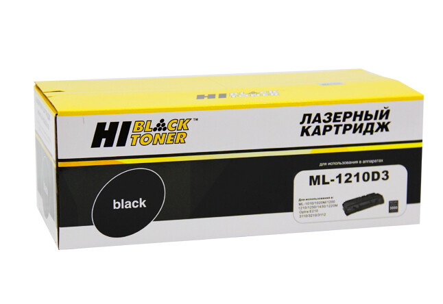 Картридж Hi-Black ML-1210D3 для Samsung ML-1210/1250/Xerox Phaser 3110, 3K