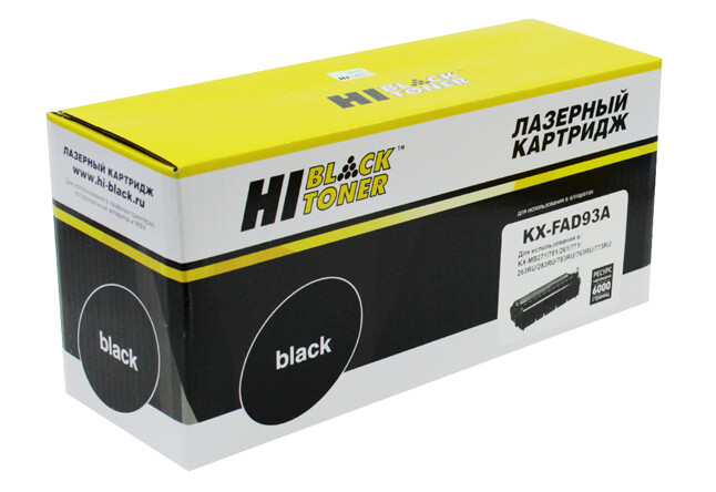 Драм-картридж фотобарабан FAD93A для Panasonic KX-MB263/283/763/773/783, Hi-Black, 6K.