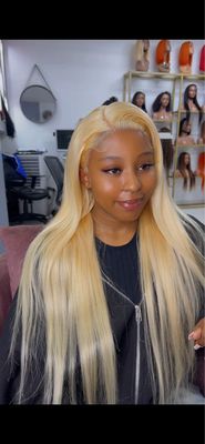 Blonde full frontal
