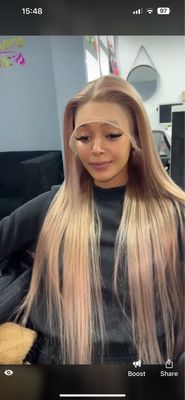 Off Grey Peruvian Wig