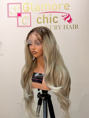 Off Grey Peruvian Wig
