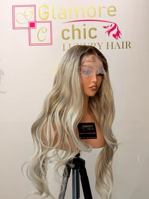 Off Grey Peruvian Wig