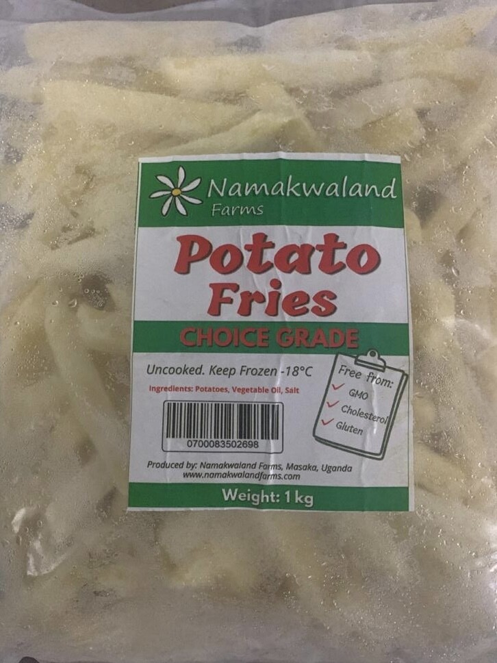 Frozen Potato Fries Choice Grade 1kg
