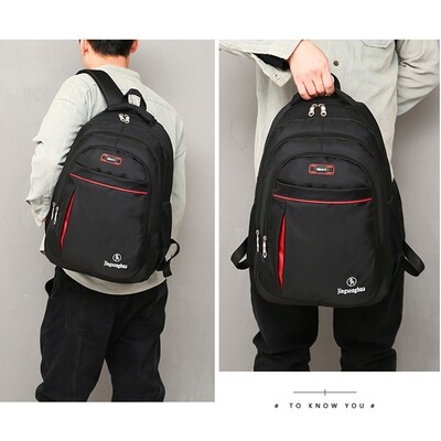 New Nylon Laptop Backpack Fashion Men Backpacks School Backbag School Bag For Teenager Boys Large Capacity Travel Shoulder Bag|Backpacks|