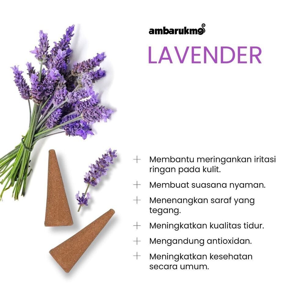 Dupa Krucut Aromaterapi Lavender