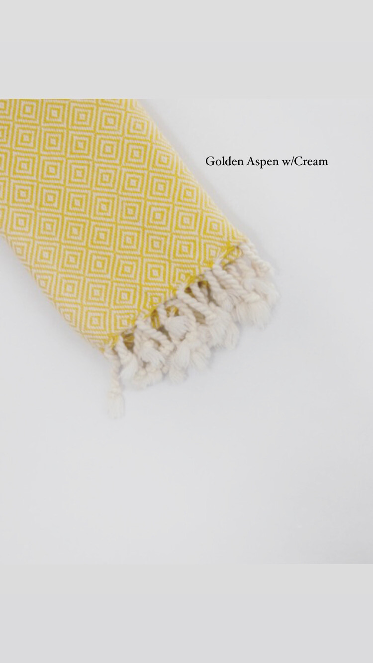 Mandalina Luxe Organic Diamond Hand Towel