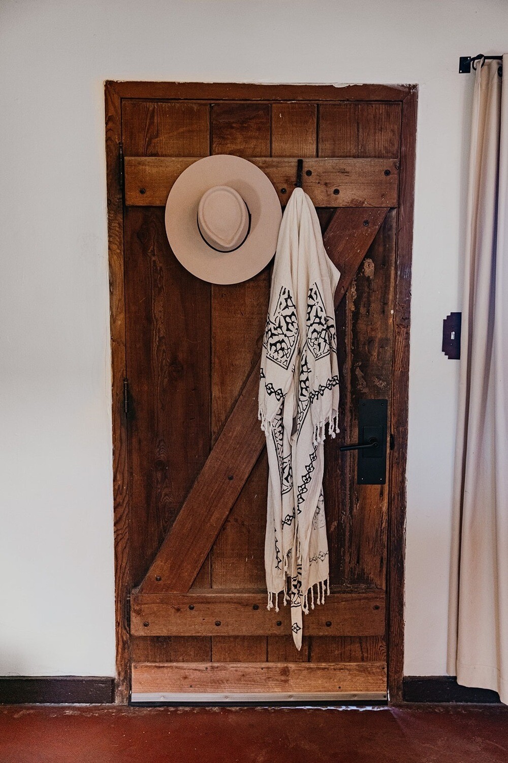 The Bohemian - Hand Stamped Robe w/ Hood