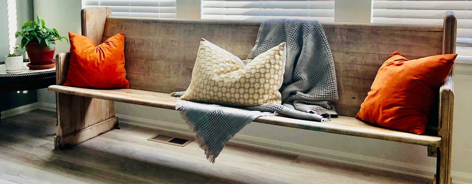 Contemporary Waffle Throw