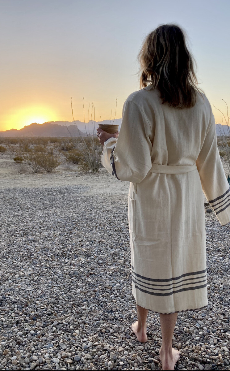 His/Hers Mandalina Luxe Robe (Organic Cotton)