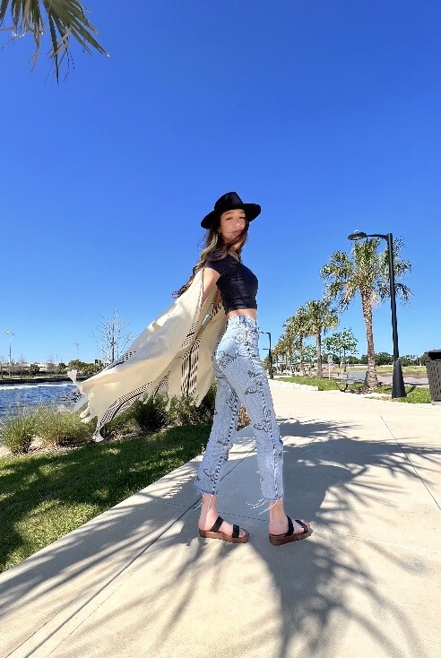 Mandalina Pinstripe Tunic