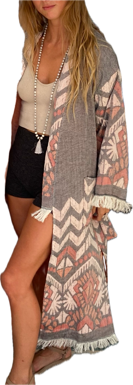 Mandalina Sparrow Kimono Robe