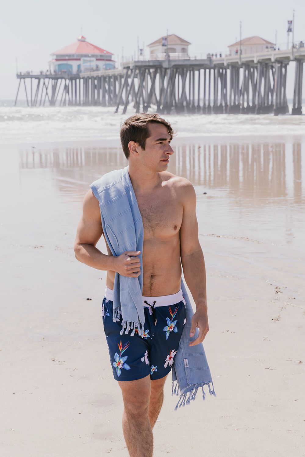 Stonewash Bath/Beach Towel