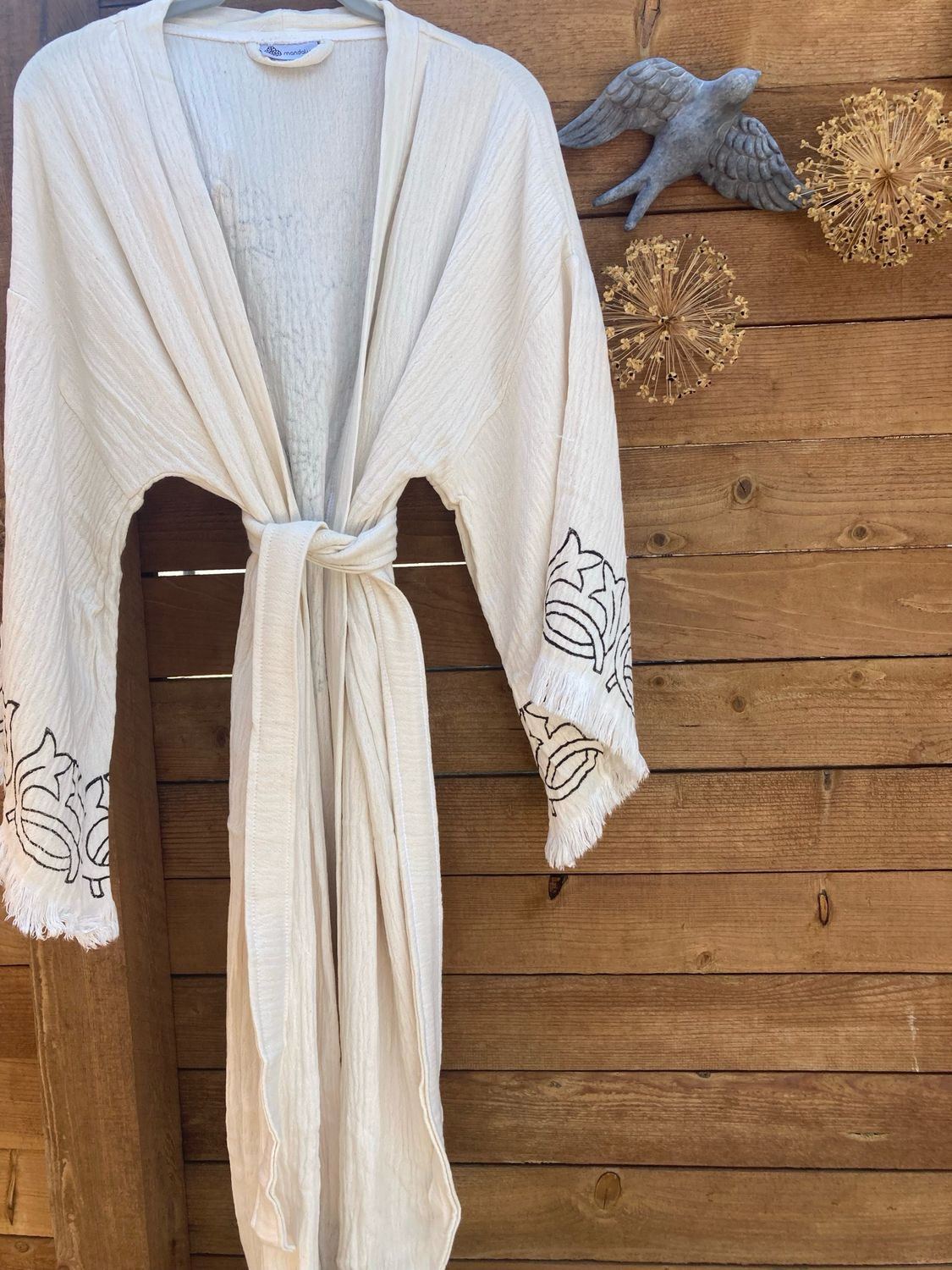 Lotus Mandala Kimono Robe