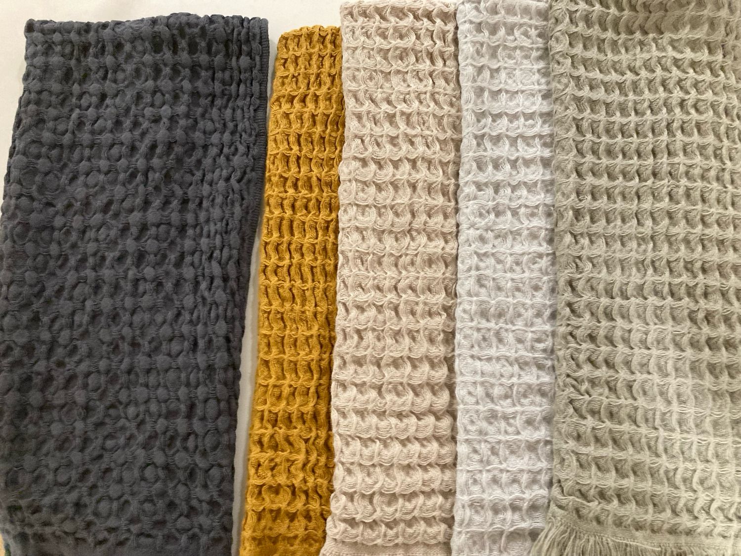 Mandalina Waffle Hand Towels