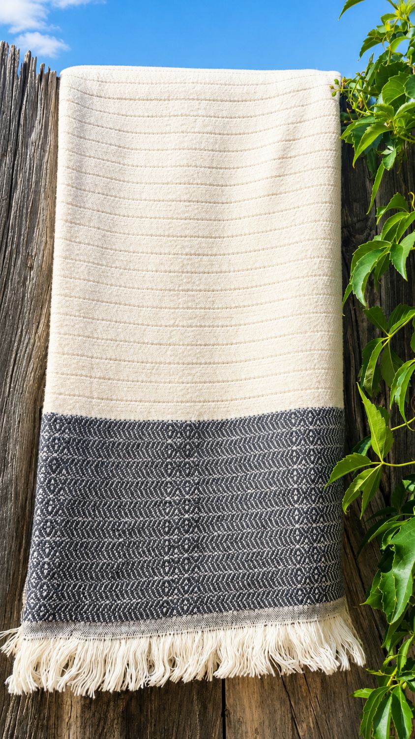 Luxe Bamboo + Turkish Cotton Bath Towel