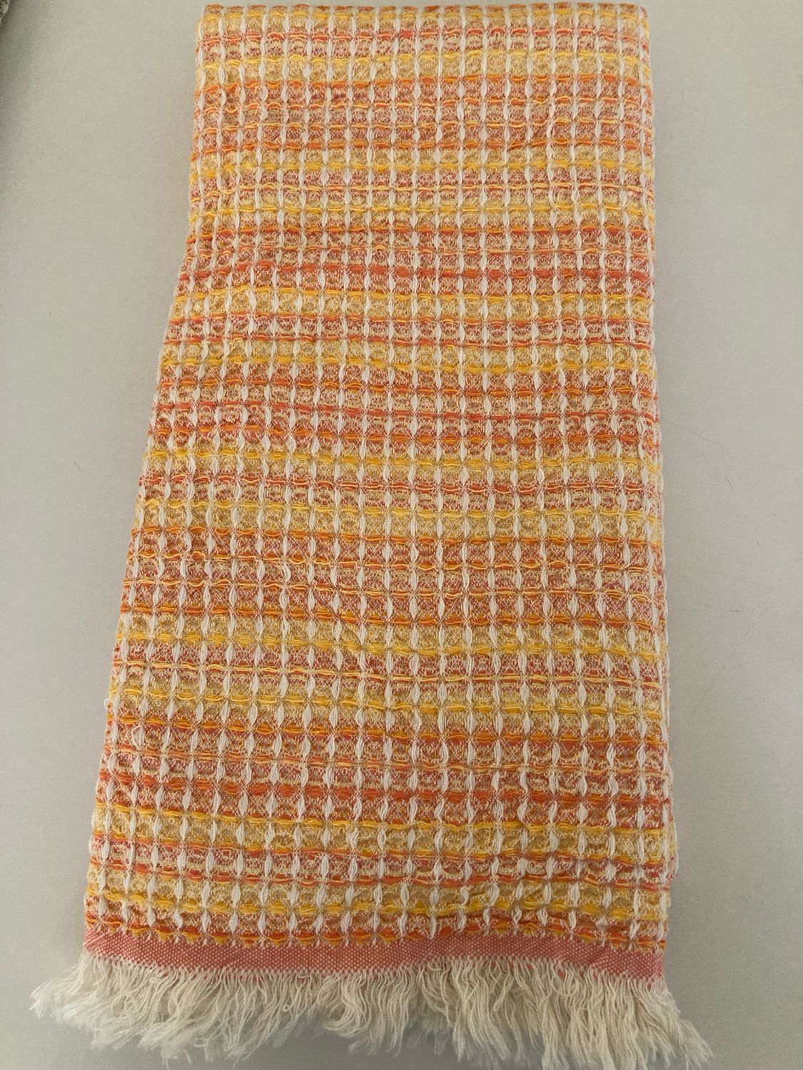 Mandalina Ombré Waffle Bath Towel