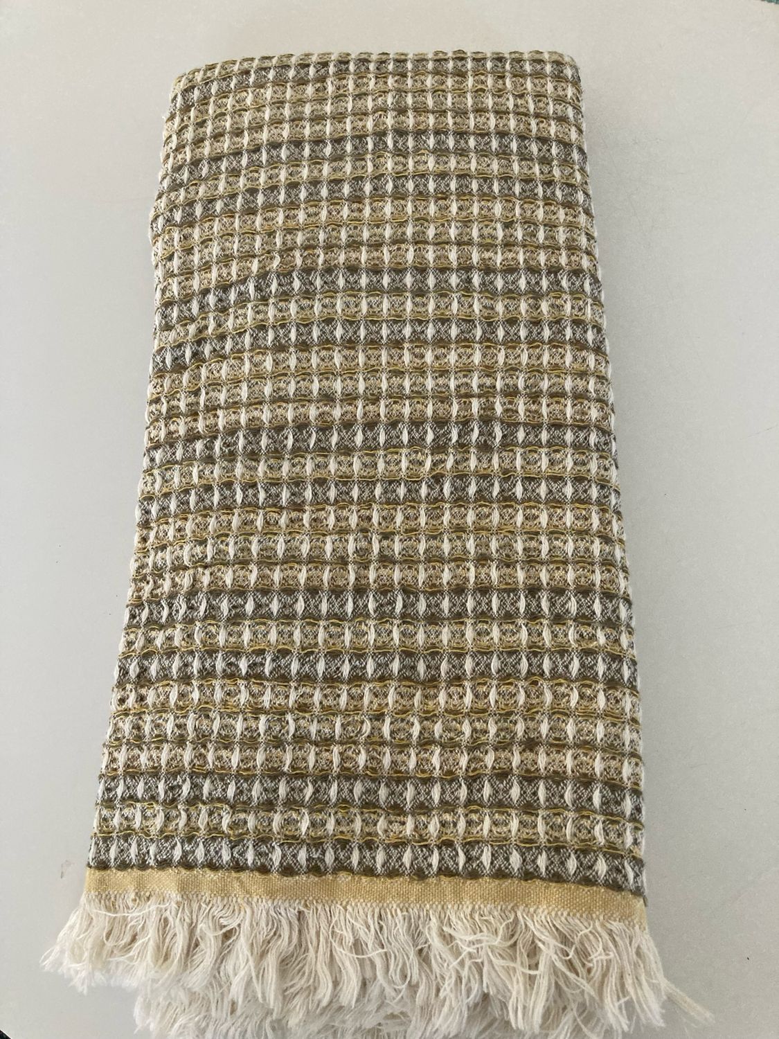 Mandalina Ombré Waffle Bath Towel