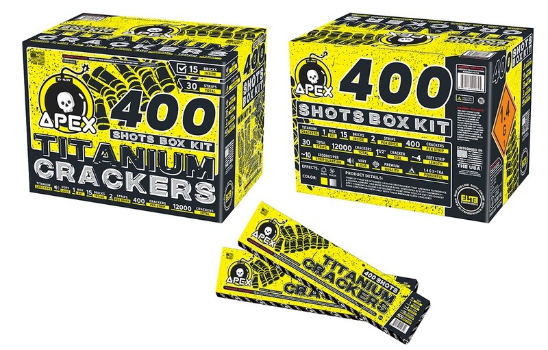 Apex Titanium Crackers™ - 400 Count