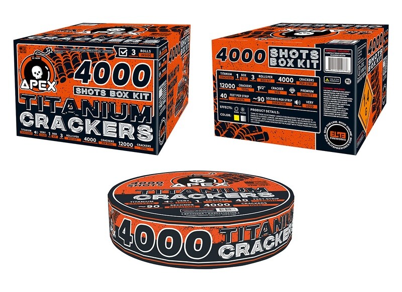 Apex Titanium Crackers™ - 4000 Count