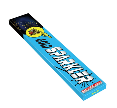 Gold Sparkler 10&#39;&#39;
