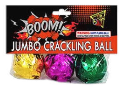 Jumbo Crackling Balls