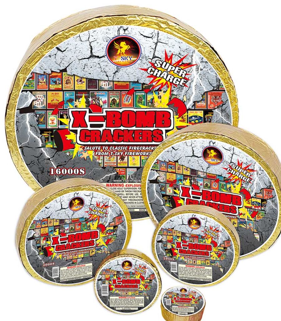 8000 X-Bomb Crackers