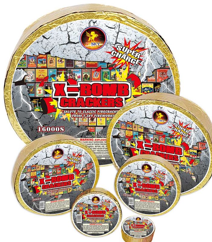 8000 X-Bomb Crackers