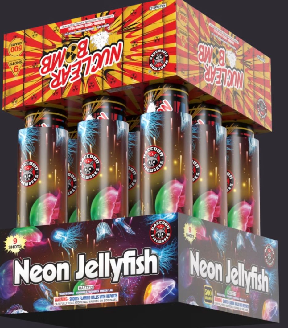 Neon Jellyfish&amp; Nucleat Bomb