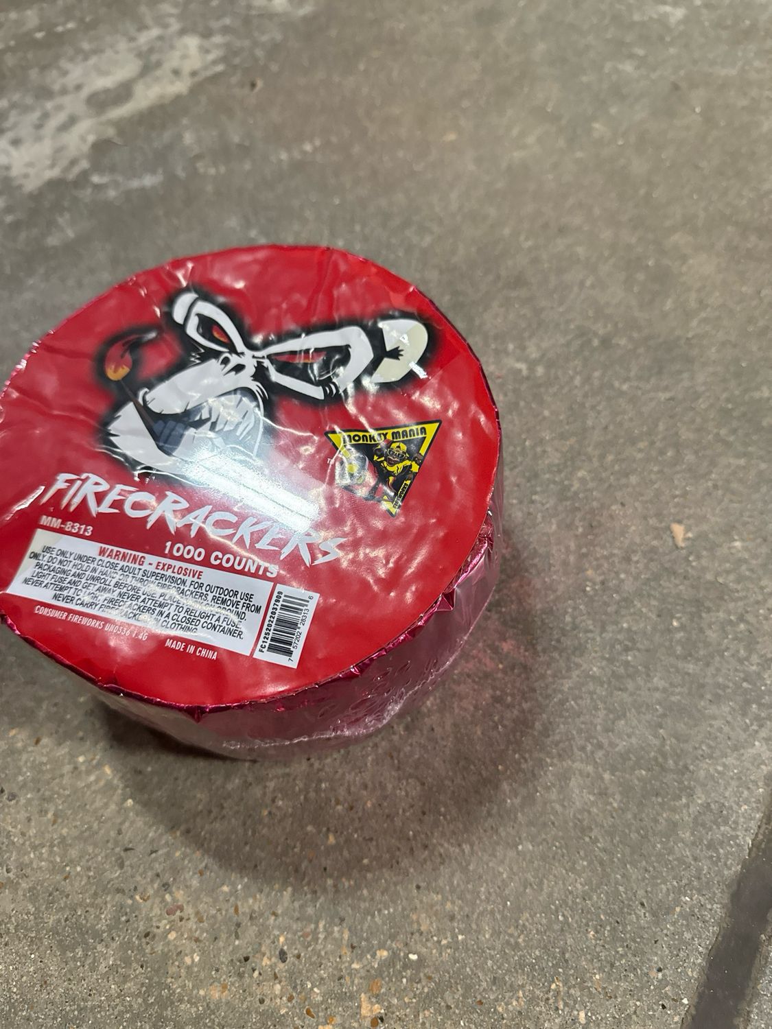 Monkey Mania Firecrackers | 1000 Count