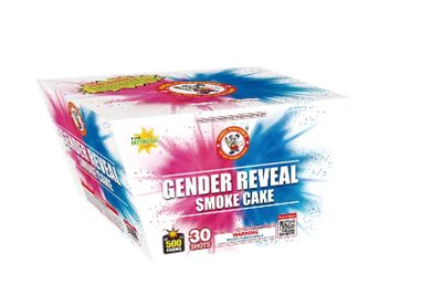 Gender Reveal Smoke Cake