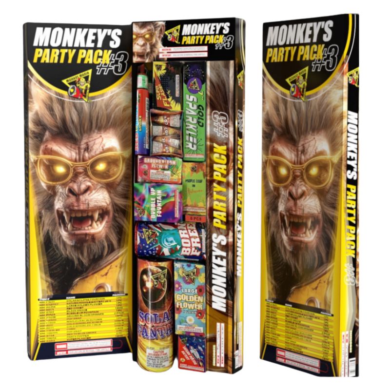 Monkey's Party Pack #3