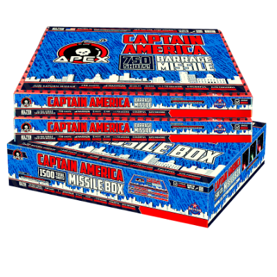 Captain America Missile | 750 Shots